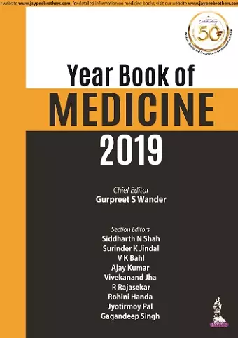 Year Book of Medicine 2019 cover