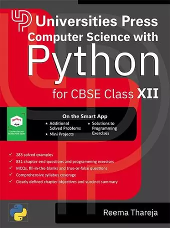 Computer Science with Python for CBSE Class XII cover