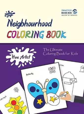 Hue Artist - Neighbourhood Colouring Book cover