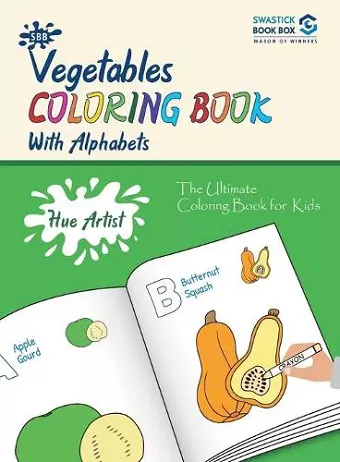 SBB Hue Artist - Vegetables Colouring Book cover