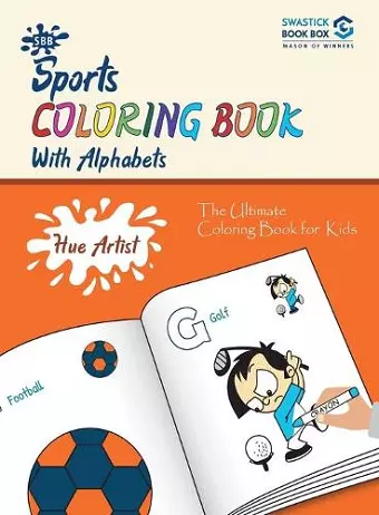SBB Hue Artist - Sports Colouring Book cover