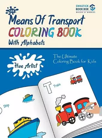 SBB Hue Artist - Trasport Colouring Book cover