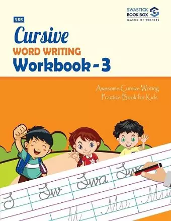 SBB Cursive Word Writing Workbook - 3 cover