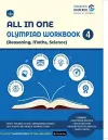 All in One Olympiad Workbook for Reasoning, Maths & Scienceclass 4 cover