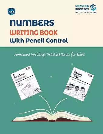 SBB Number Writing Book with Pencil Control cover