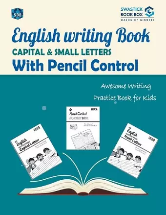 SBB English Writing Book Capital and Small Letters with Pencil control cover