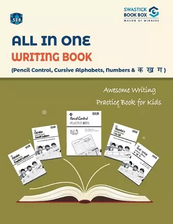 SBB All in One Writing Book Cursive Alphabets, Nembers and Ka, Kha, Gha cover