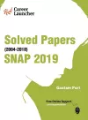 Snap (Symbiosis National Aptitude Test) 2019 Solved Papers 2004-2018 cover