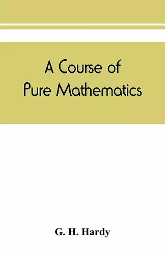 A course of pure mathematics cover