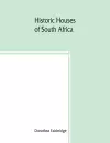 Historic houses of South Africa cover