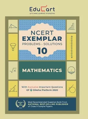 Educart Mathematics Ncert Exemplar (Problems Solutions 2021) for Class 10 cover