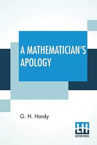 A Mathematician's Apology cover