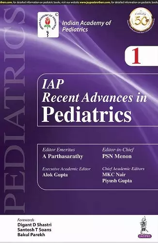 IAP Recent Advances in Pedatrics - 1 cover