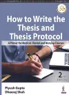 How to Write the Thesis and Thesis Protocol cover