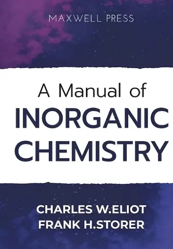 A Manual of Inorganic Chemistry cover