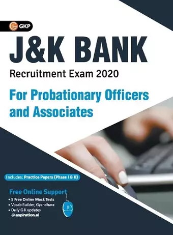 J & K Bank 2020 Probationary Officers & Associates - Guide cover