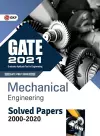 GATE 2021 - Solved Papers - Mechanical Engineering (2000-2020) cover