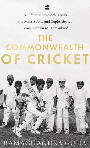 The Commonwealth of Cricket cover