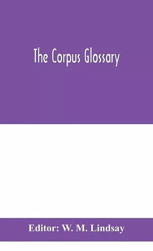 The Corpus glossary cover