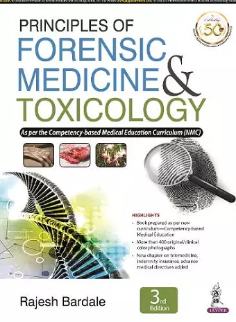 Principles of Forensic Medicine & Toxicology cover