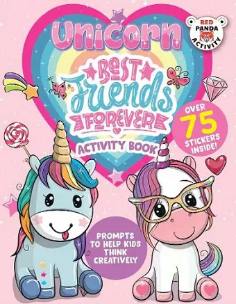 Unicorn Best Trends forever activity book cover