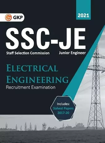 Ssc 2021 Junior Engineers Electrical Engineering Guide cover