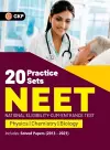 NEET 2022 - 20 Practice Sets (Includes Solved Papers 2013-2021) cover