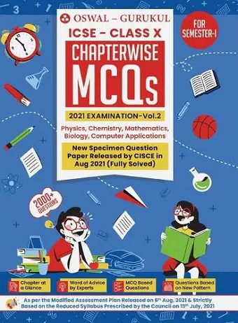 Chapterwise MCQS for Physics, Chemistry, Maths, Biology, Computer Applications cover