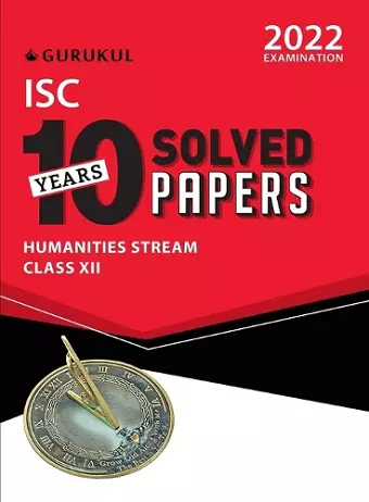 10 Years Solved Papers - Humanities cover