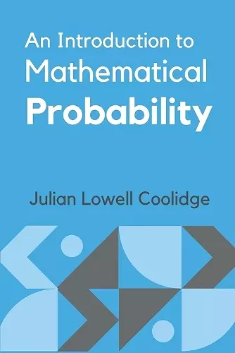 An Introduction to Mathematical Probability cover