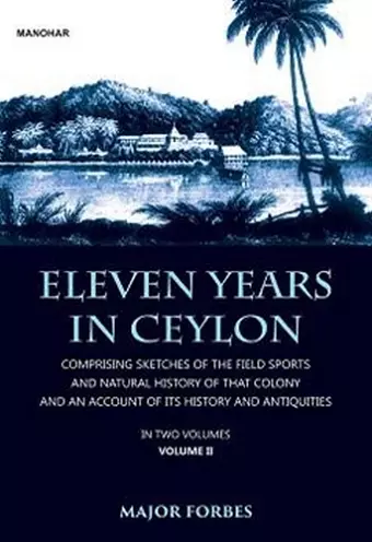 Eleven Years in Ceylon cover