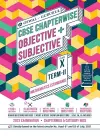 Mathematics Chapterwise Objective + Subjective for CBSE Class 10 Term 2 Exam cover