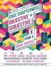 Social Science Chapterwise Objective + Subjective for CBSE Class 10 Term 2 Exam cover