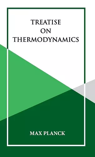 Treatise on Thermoynamics cover