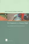 Development as a Human Right cover