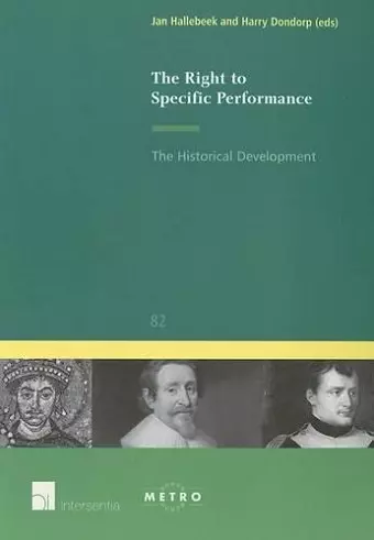 The Right to Specific Performance cover