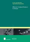 Effective Criminal Defence in Europe cover