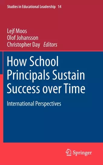 How School Principals Sustain Success over Time cover