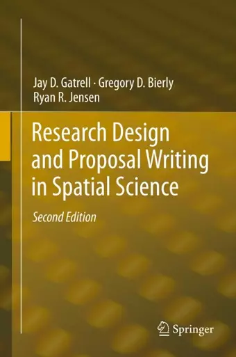 Research Design and Proposal Writing in Spatial Science cover