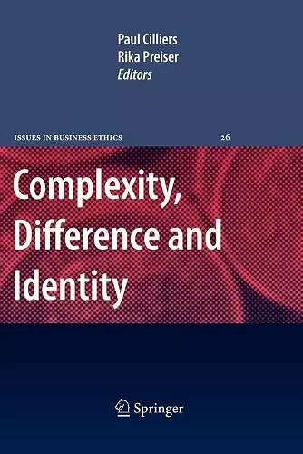 Complexity, Difference and Identity cover