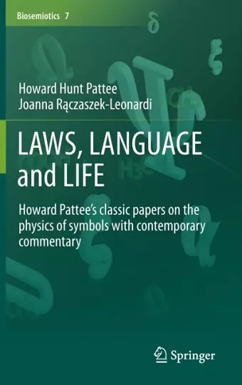 LAWS, LANGUAGE and LIFE cover