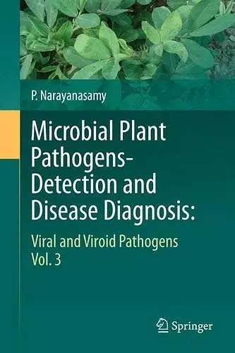 Microbial Plant Pathogens-Detection and Disease Diagnosis: cover