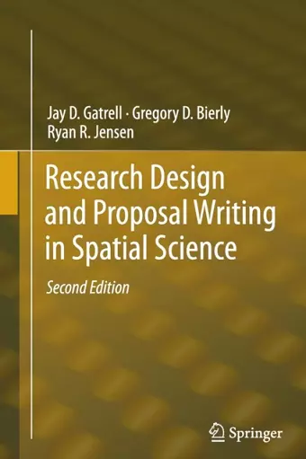 Research Design and Proposal Writing in Spatial Science cover