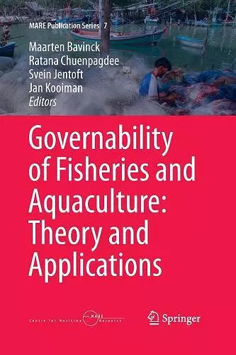 Governability of Fisheries and Aquaculture: Theory and Applications cover