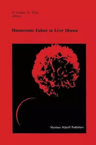 Haemostatic Failure in Liver Disease cover