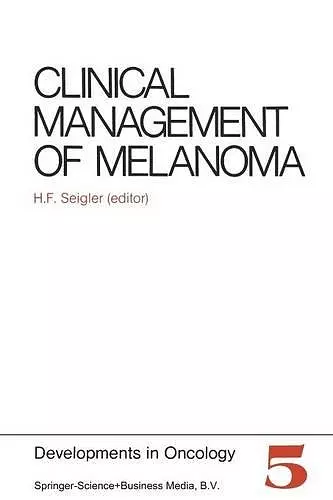 Clinical Management of Melanoma cover