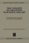 The Concept of Creativity in Science and Art cover