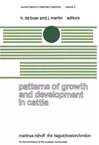 Patterns of Growth and Development in Cattle cover