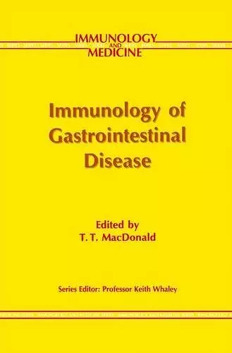 Immunology of Gastrointestinal Disease cover