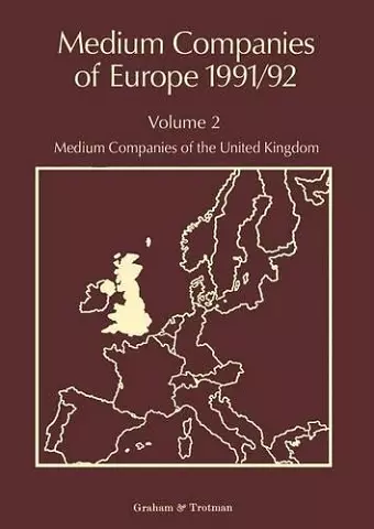 Medium Companies of Europe 1991/92 cover